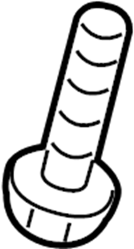 View 90037807601 HEX - HEAD SCREW 10X5.  Full-Sized Product Image