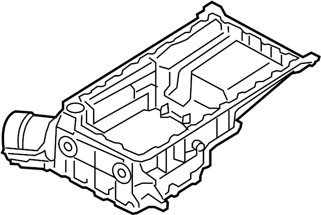 View 94810706174 Engine Oil Pan (Upper) Full-Sized Product Image