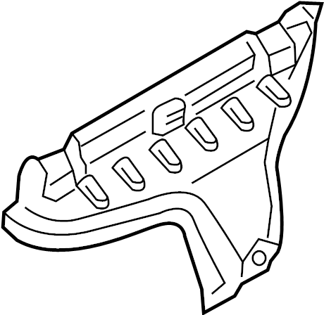 View 94611133876 Heat. Shield. Exhaust.  Full-Sized Product Image