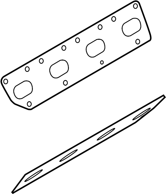 View 94811118170 Exhaust Manifold Gasket Full-Sized Product Image