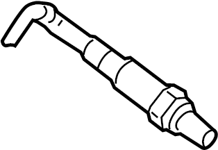 View 97060617202 Oxygen Sensor (Rear) Full-Sized Product Image