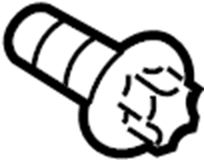 View 90038527901 Engine Mount Heat Shield Bolt Full-Sized Product Image