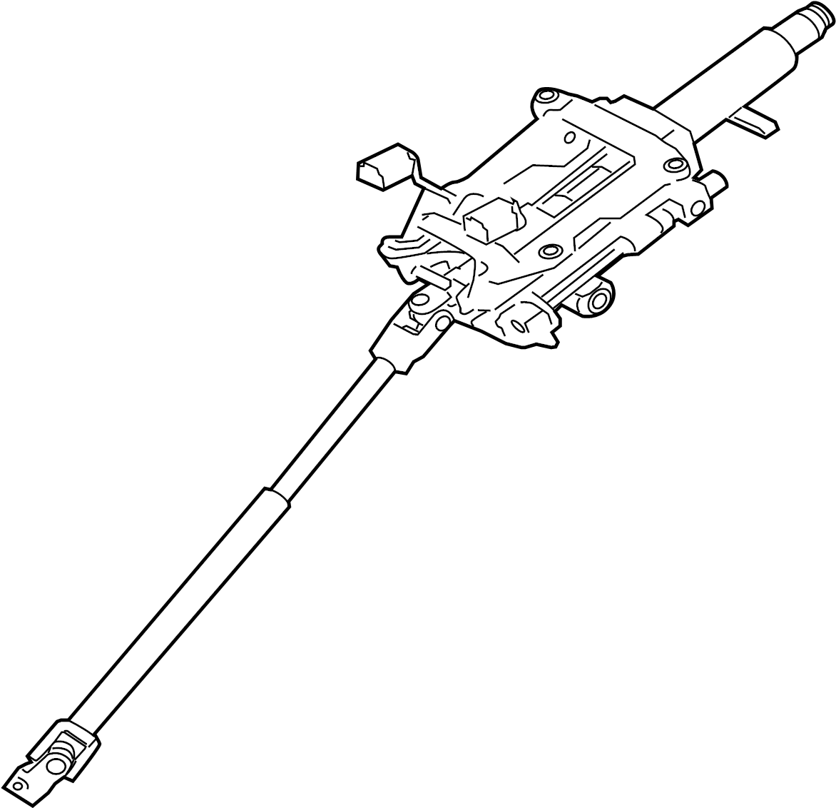 View 97034700736 Steering Column Full-Sized Product Image
