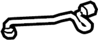 View 97020134101 Line. Hose. Fuel. AS VENT. Connector. Extension.  Full-Sized Product Image