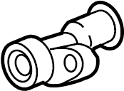 View 9A712115900 Engine Coolant Pipe Adapter Full-Sized Product Image
