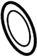 View 9A712143702 Engine Coolant Pipe O-Ring Full-Sized Product Image