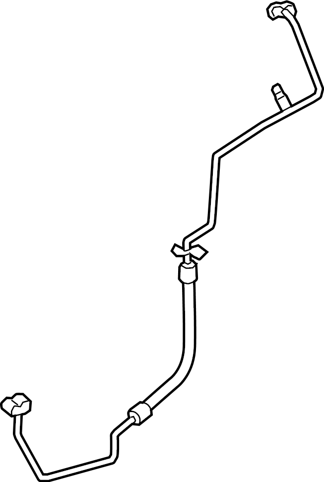 View 971260757C A/C Refrigerant Liquid Hose (Front) Full-Sized Product Image