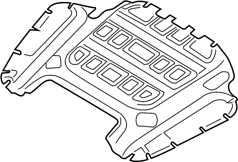 View 971863650 Hood Insulation Pad Full-Sized Product Image