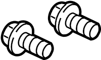 View N91205601 Bolt. SCREW. Hinge.  Full-Sized Product Image