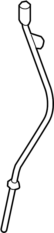View 9A711560910 Engine Oil Dipstick Tube Full-Sized Product Image