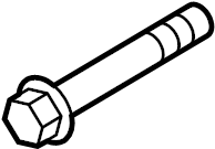 View N10625901 Bolt. Mount. Bracket. Alternator. (Lower) Full-Sized Product Image