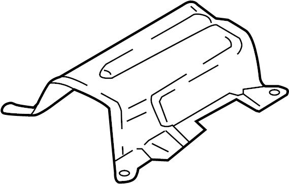 View 971804165 Floor Pan Heat Shield (Front) Full-Sized Product Image