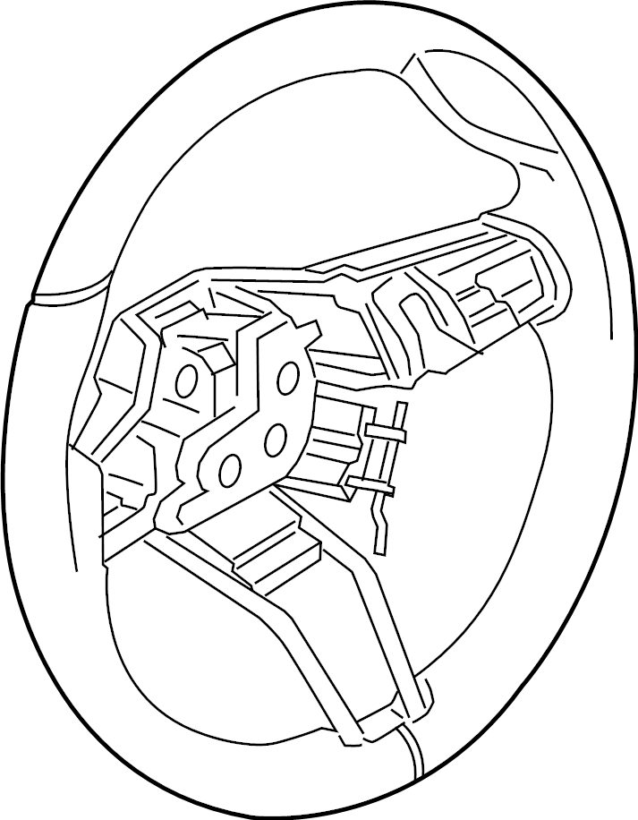 View 971419091RN8U7 Steering Wheel Full-Sized Product Image