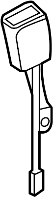 View 971857755B Seat Belt Receptacle Full-Sized Product Image