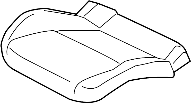 View 971881405ECGVC Seat Cover Full-Sized Product Image