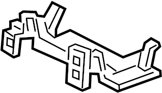 View 971959729 Power Seat Control Module Bracket Full-Sized Product Image