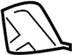 View 971810605 Quarter Panel Reinforcement (Rear, Upper, Lower) Full-Sized Product Image
