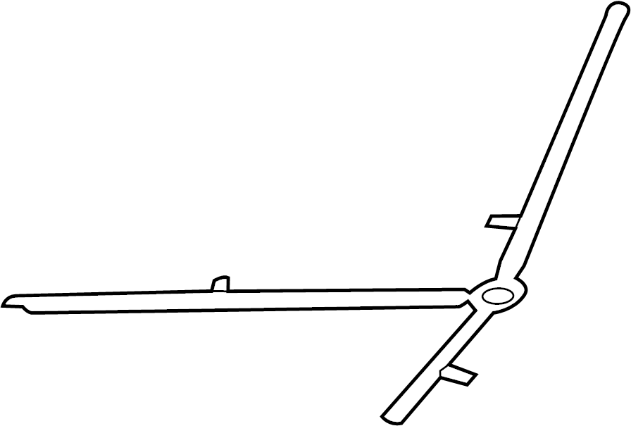 View 9A7814587 Suspension Subframe Crossmember Brace Full-Sized Product Image
