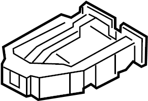 View 971868742D Floor Cover Panel Bracket Full-Sized Product Image