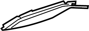 View 971807952OK1 Bumper Cover Heat Shield Full-Sized Product Image