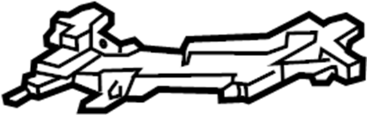 View 97050553800 Headlight Bracket Full-Sized Product Image