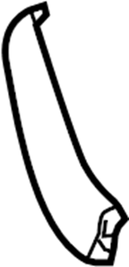 View 970505574031E0 Bumper Trim (Upper, Lower) Full-Sized Product Image