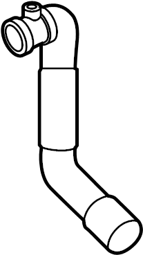 View 97010652115 Engine Coolant Hose (Upper) Full-Sized Product Image