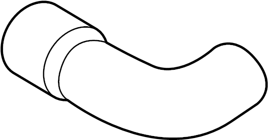 View 95810648200 Engine Coolant Hose Full-Sized Product Image