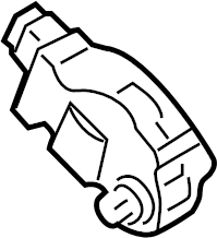 View 97057384200 HVAC Air Inlet Door Actuator Full-Sized Product Image
