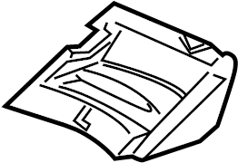 View 97055651600 Fender Insulator (Rear) Full-Sized Product Image