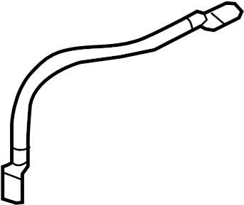 View 97061132301 Battery Ground Strap Full-Sized Product Image