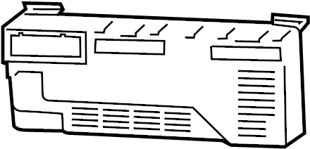 View 4H0959107AA Liftgate Control Module (Left, Rear) Full-Sized Product Image