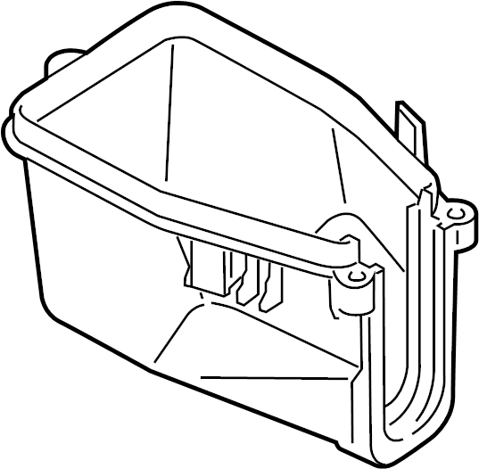 View 97061044100 Fuse and Relay Center. Fuse Box. Housing.  Full-Sized Product Image