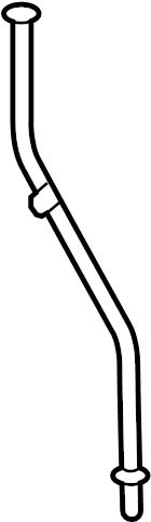 View 95810706600 Engine Oil Dipstick Tube Full-Sized Product Image