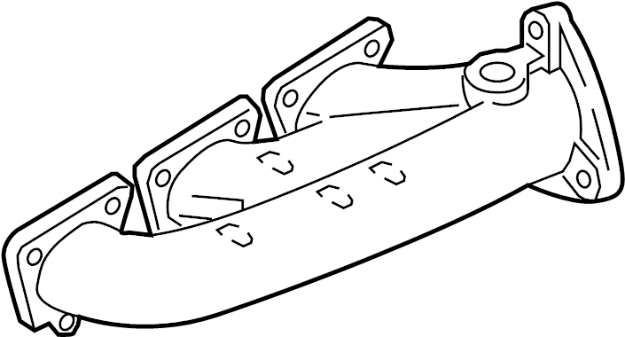 View 95811112912 Exhaust Manifold Full-Sized Product Image
