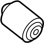 View 97034124301 Lower Control arm outer bushing. Rubber Mount. (Front) Full-Sized Product Image