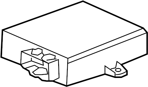 View 97061815519 Active Suspension Control Module Full-Sized Product Image