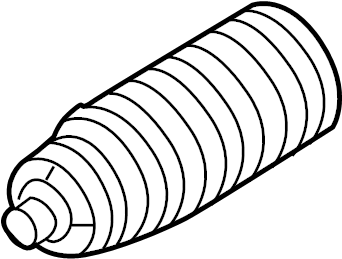 View 97034719100 Rack and Pinion Bellows Full-Sized Product Image
