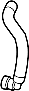 View 97034723121 Power Steering Reservoir Hose Full-Sized Product Image
