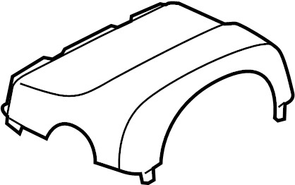 View 970552473005Q0 Steering Column Cover (Upper) Full-Sized Product Image