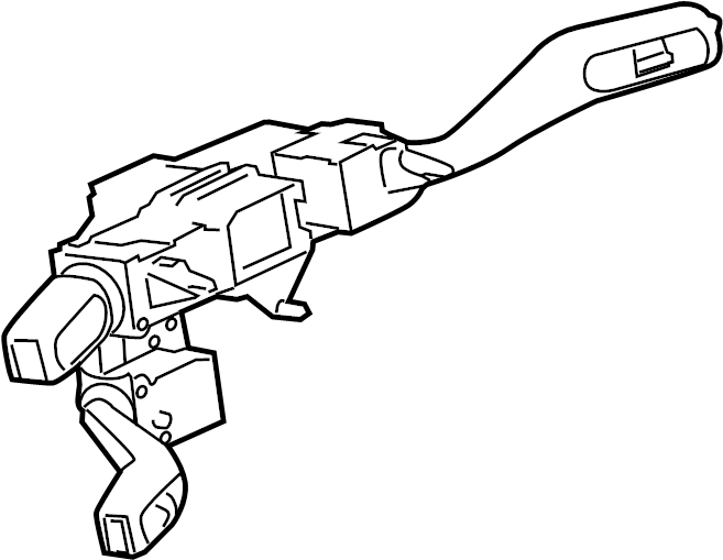 View 970613059011E0 Switch. Combination. MULTIFUNCTION. Steer. Column. Steering Column Housing.  Full-Sized Product Image
