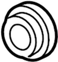 View 99652871100 Grommet. Filler.  Full-Sized Product Image