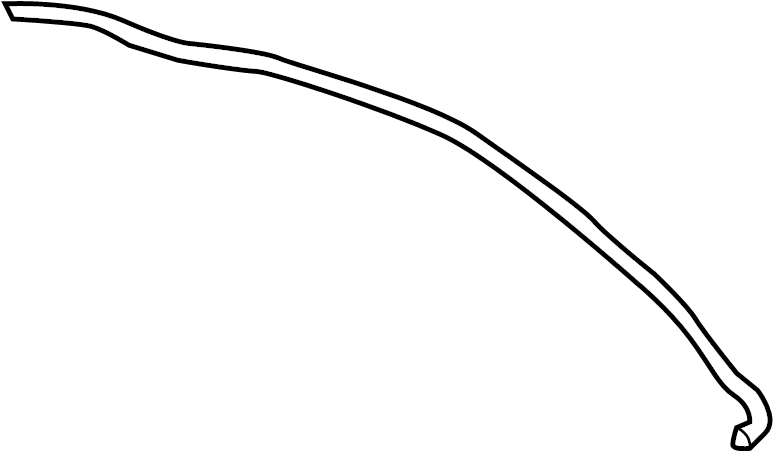 View 97057283100 Cowl Plenum Panel Seal Full-Sized Product Image