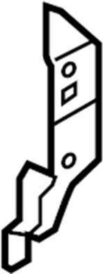 View 97055240701 Instrument Panel Brace Full-Sized Product Image