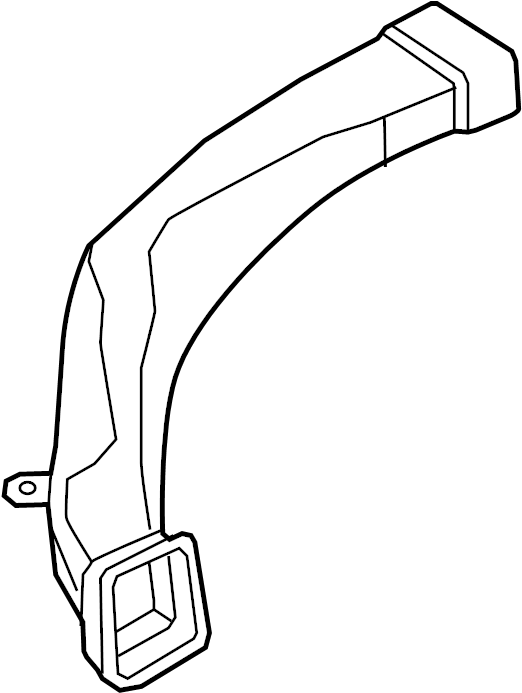 View 97057246302 Duct. Air. (Front, Rear, Lower) Full-Sized Product Image