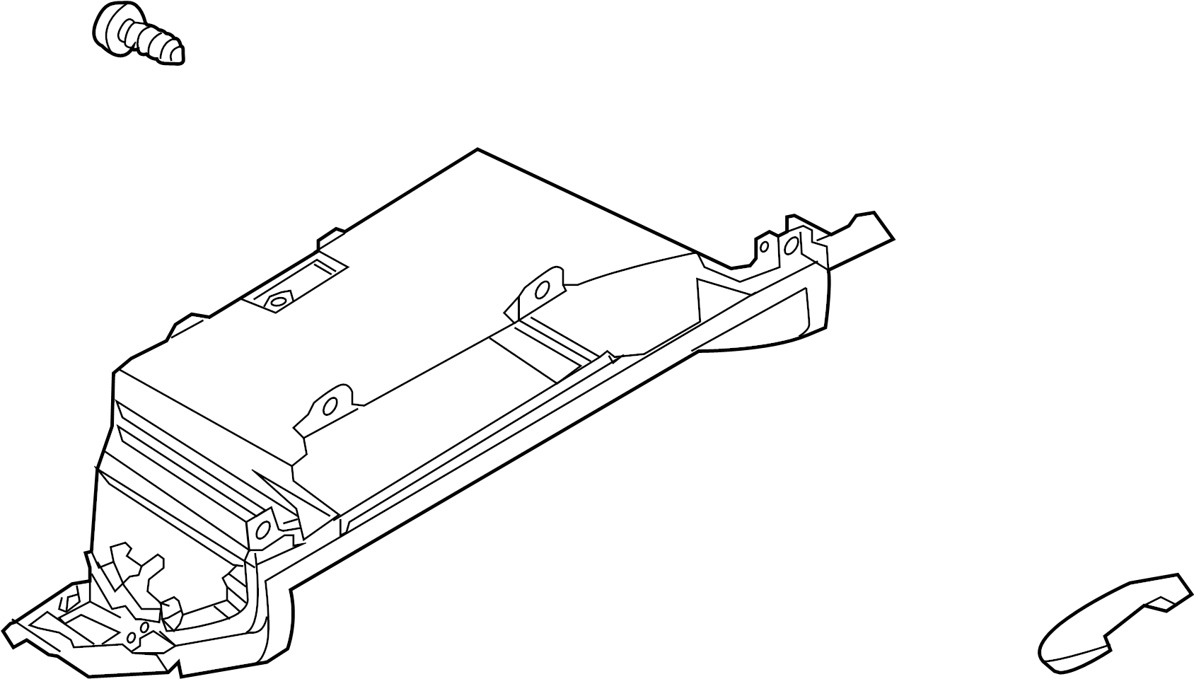 View 970552204157H0 Glove Box Assembly Full-Sized Product Image