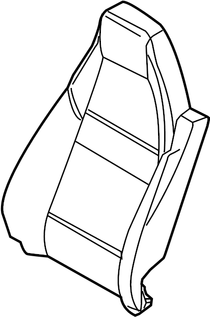 View 97052253208 Seat Back Cushion Full-Sized Product Image