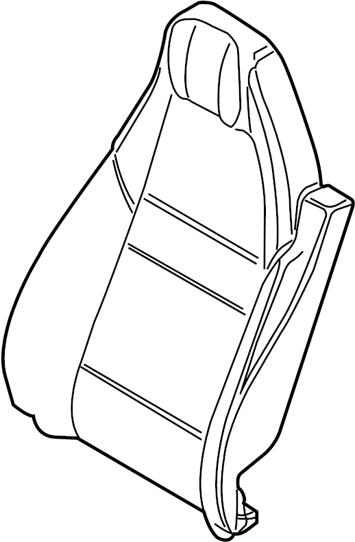 View 97052253211 Seat Back Cushion Full-Sized Product Image