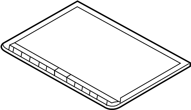 View 970564341009F1 AS RoofLINER Frame. SunRoof Cover.  Full-Sized Product Image