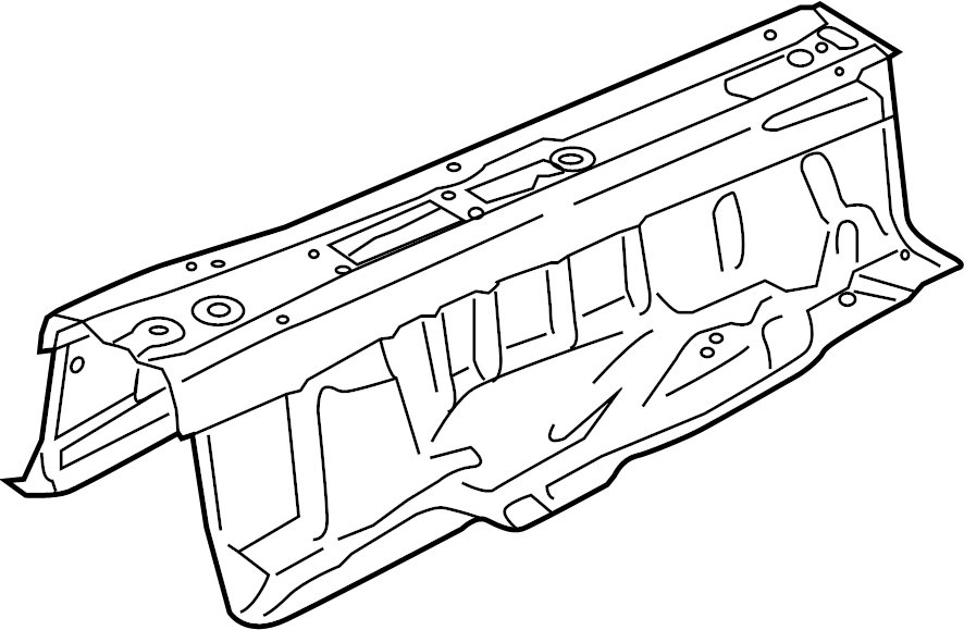 View 97050190900GRV Floor Pan Full-Sized Product Image